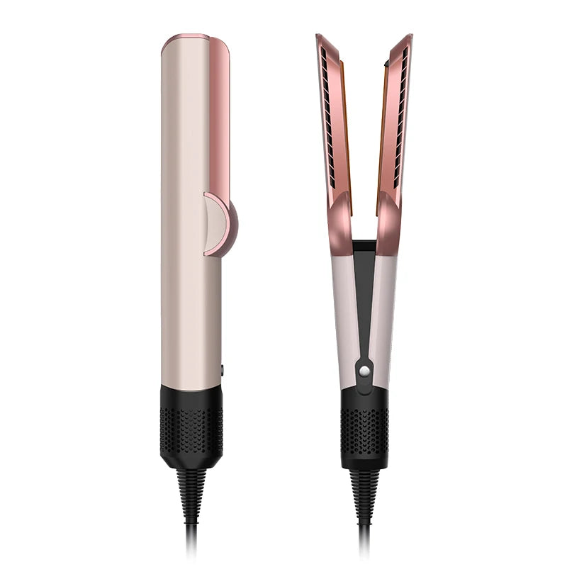 GlowHer 2-in-1 straightener and dryer جهاز تصفيف الشعر 2 في 1: مجفف ومملس بتقنية الأيونات السالبة !