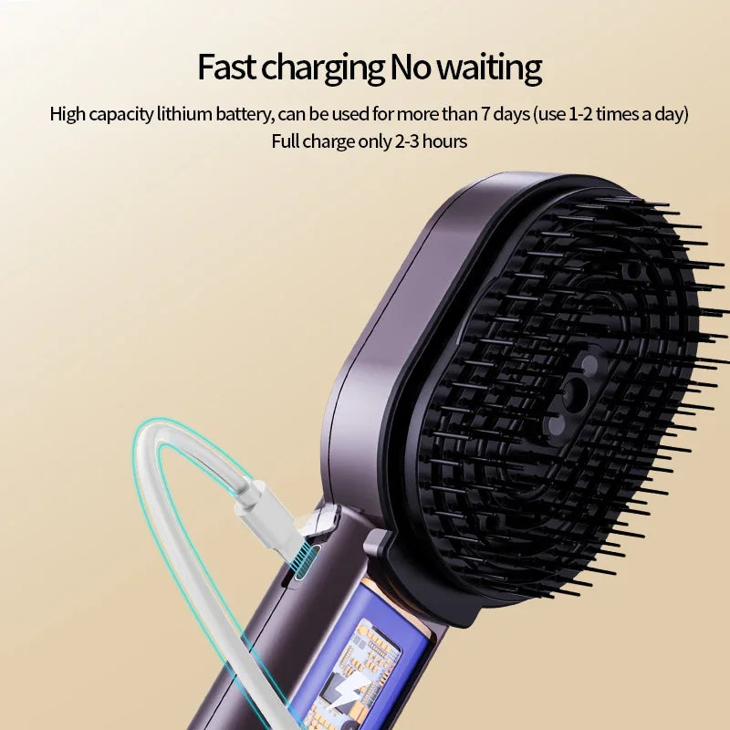 GlowHer Essential Hair Brush فرشاة الشعر الذكية